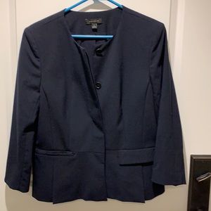 Ann Taylor Classic Navy Blazer